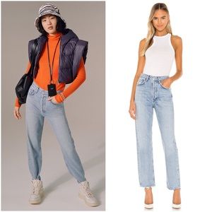 AGOLDE 90s Mid Rise Loose Fit Jeans in Snapshot